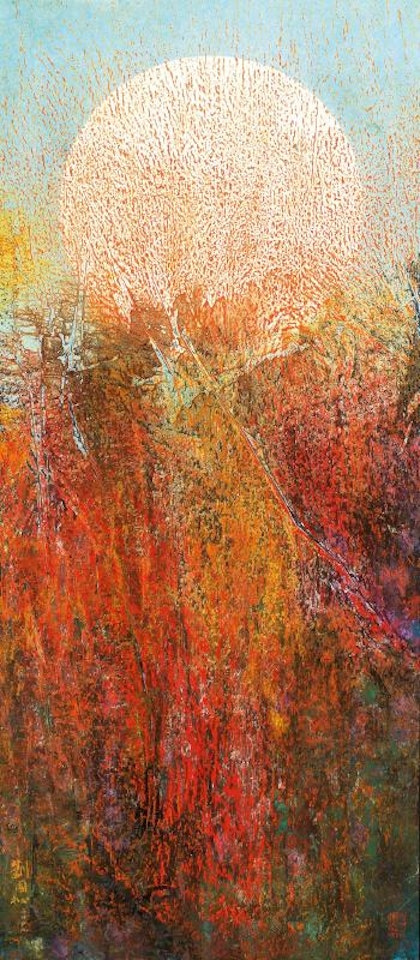The winds of autumn by Liu Kuo-Sung (Liu Guosong)