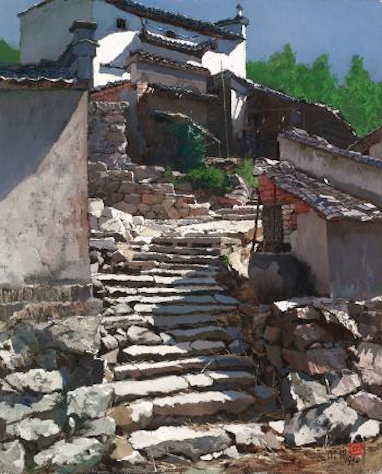 Old houses by Pang Jiun