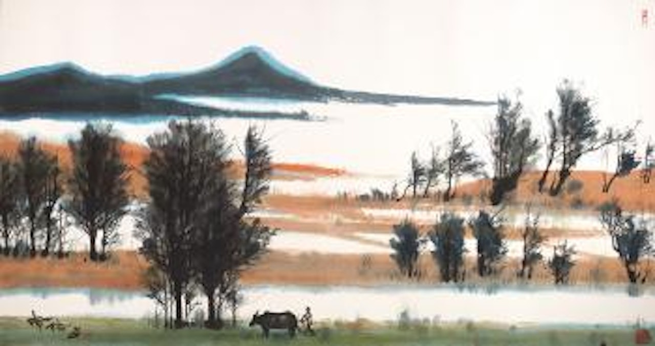 Guanyin mountain by Xi Dejin