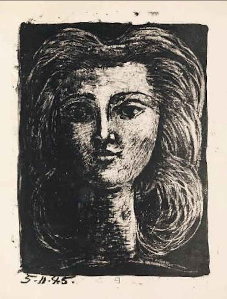 Tête de jeune Fille by Pablo Picasso