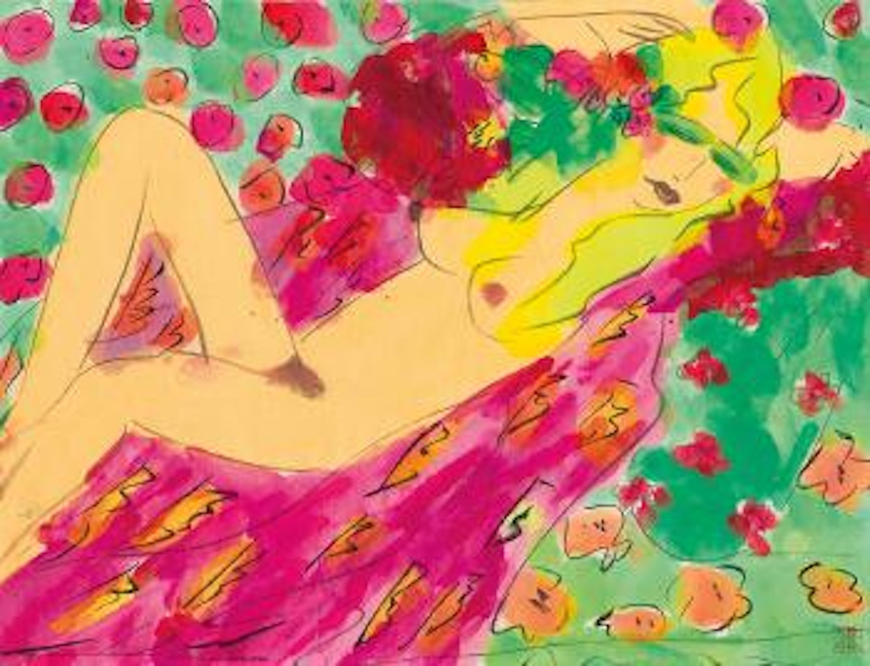 Nude by Walasse Ting