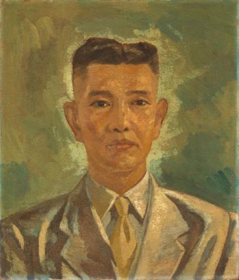 Portrait d'un ami by Chu Teh-Chun