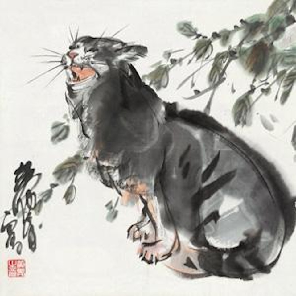 Cat by Huang Zhou