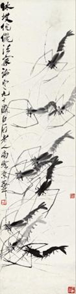 Prawns by Qi Baishi