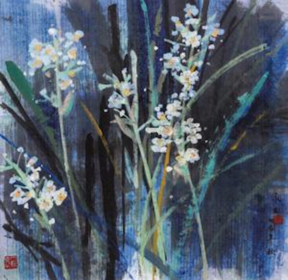 Narcissus by Huang Yongyu