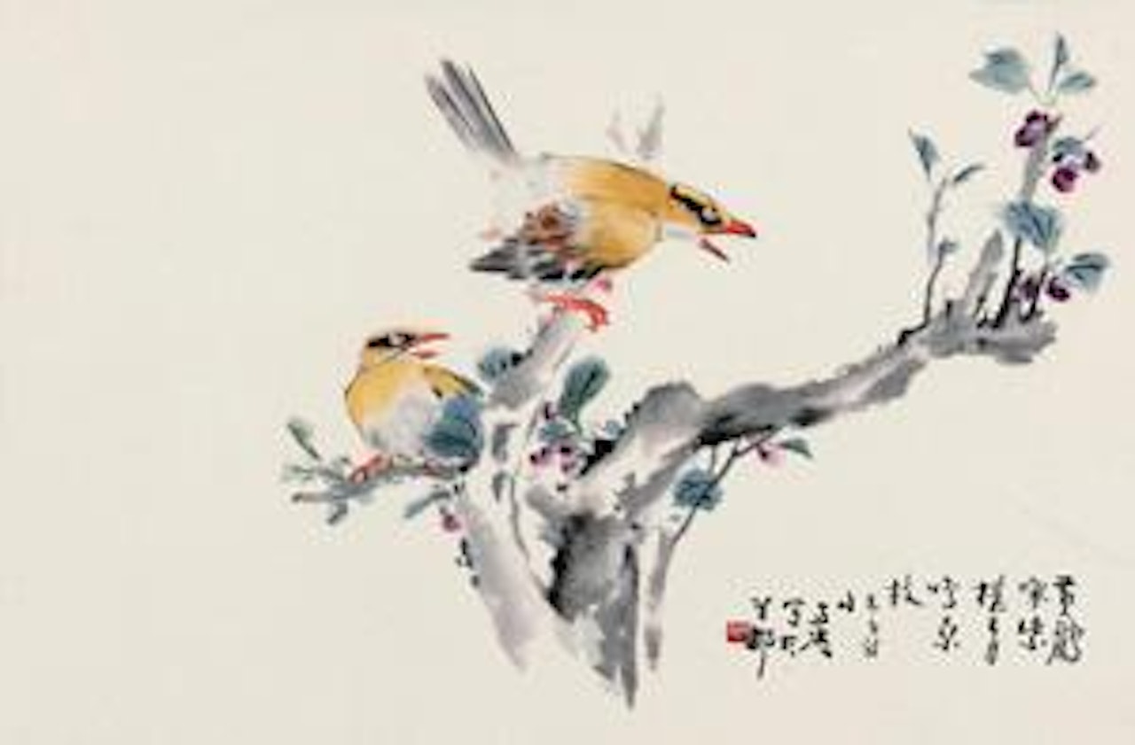 Birds by Wang Xuetao