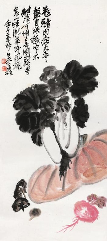 Vegetables by Wu Changshuo
