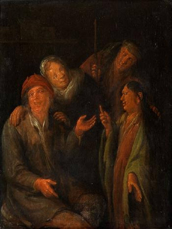 Gute Nachricht by Jan Miense Molenaer
