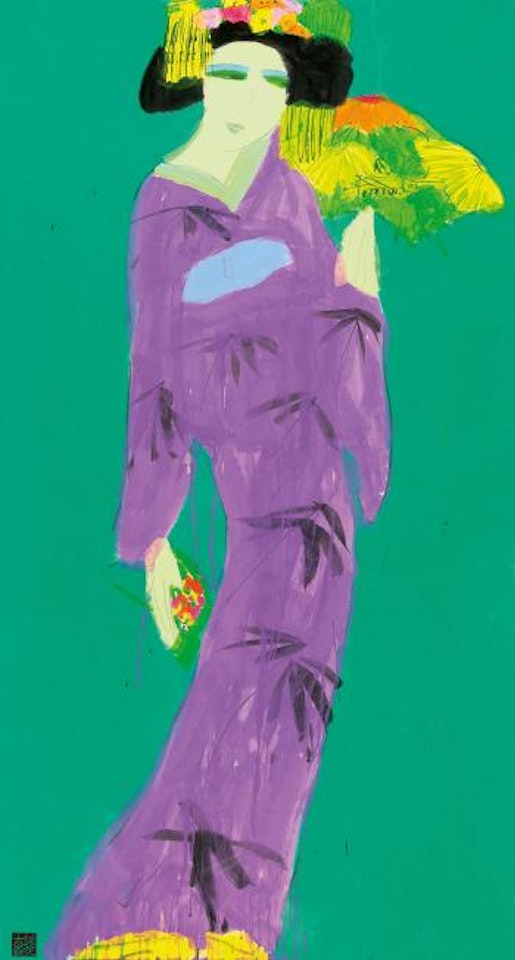 Dancer by Walasse Ting