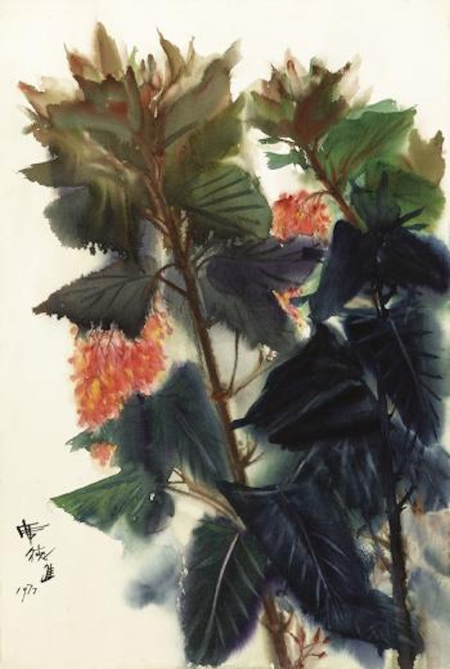 Chinese flowering crabapple by Xi Dejin