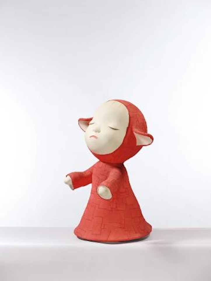 The little pilgrim (night walking) by Yoshitomo Nara