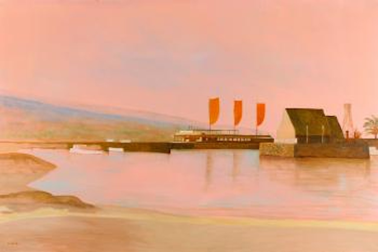 Heiau, Kamakahonu, Kona by Ray Austin Crooke