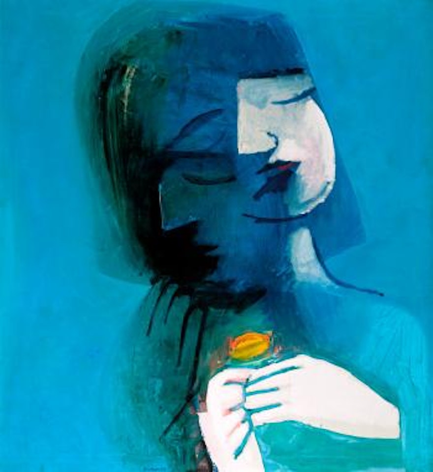 The Yellow Flower by Charles Blackman