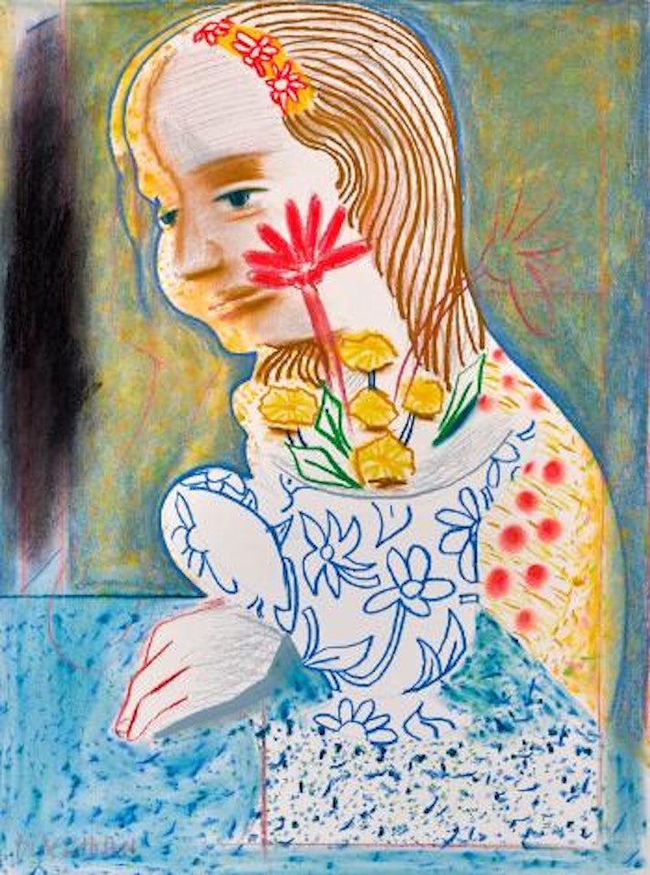 The Blue Jug by Charles Blackman