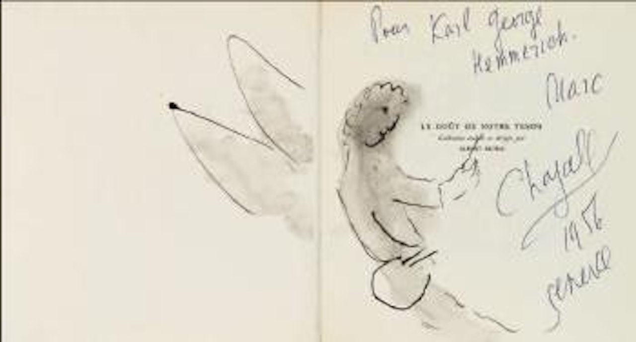 Peintre à la Palette by Marc Chagall