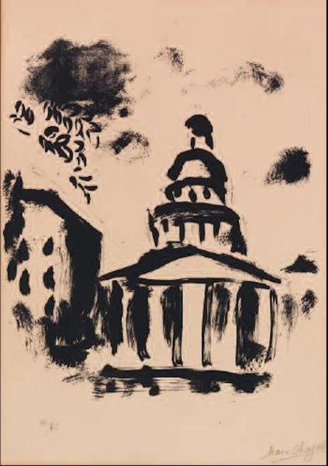 Le Panthéon by Marc Chagall