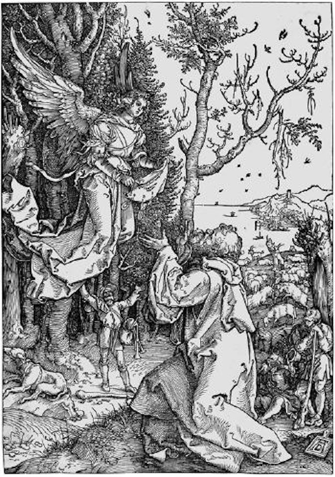 Joachim auf dem Felde by Albrecht Dürer