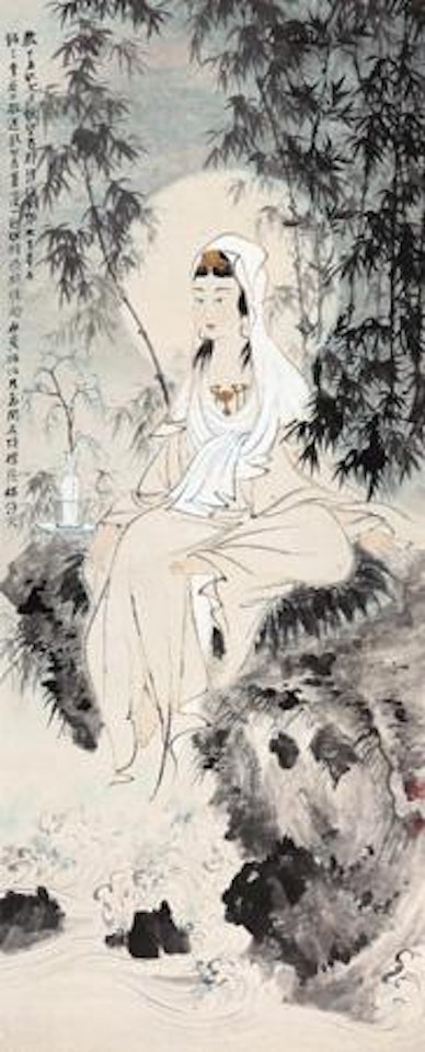 Avalokitesvara by Zhang Daqian