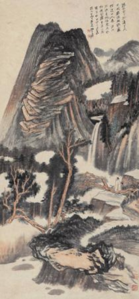 Landscape by Zhang Daqian