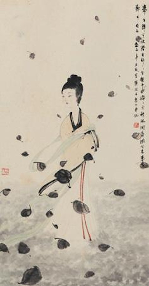 Goddess by Fu Baoshi