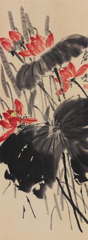 Lotus by Qi Baishi