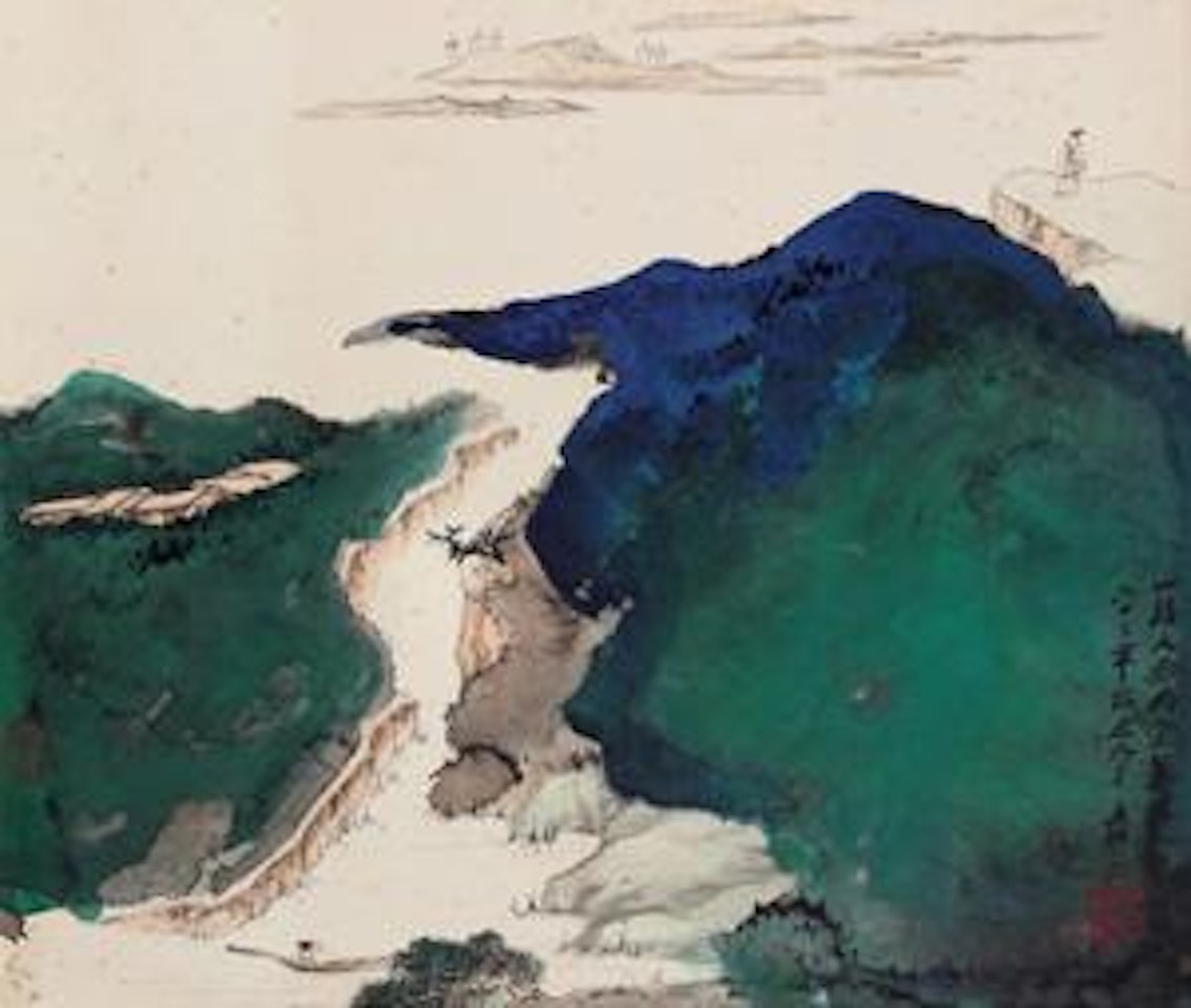 Landscape by Zhang Daqian