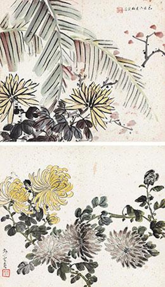 Chrysanthemum by Li Kuchan