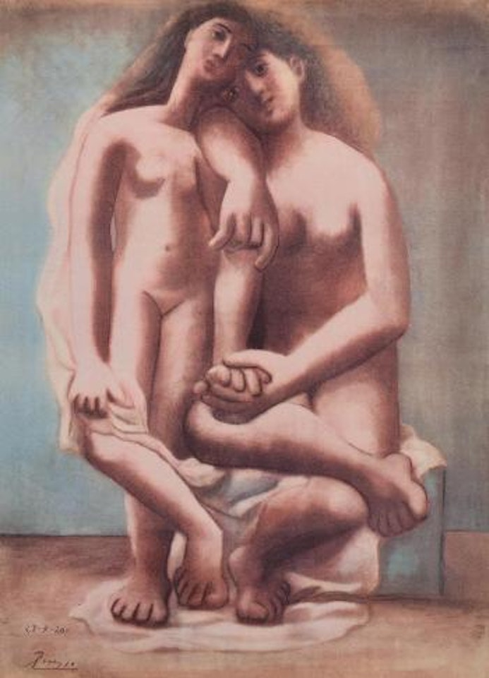 Two Nudes by Pablo Picasso