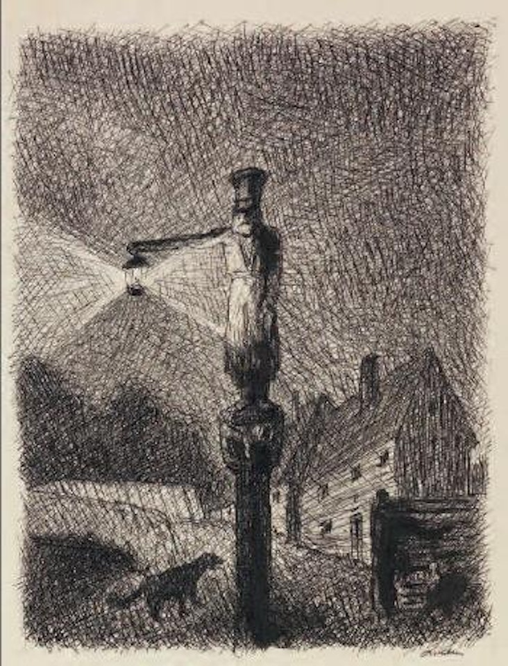 Laterne by Alfred Kubin