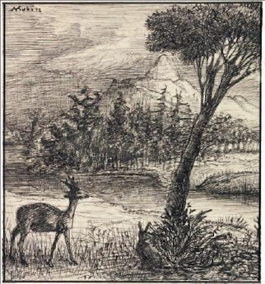 Reh und Hase by Alfred Kubin