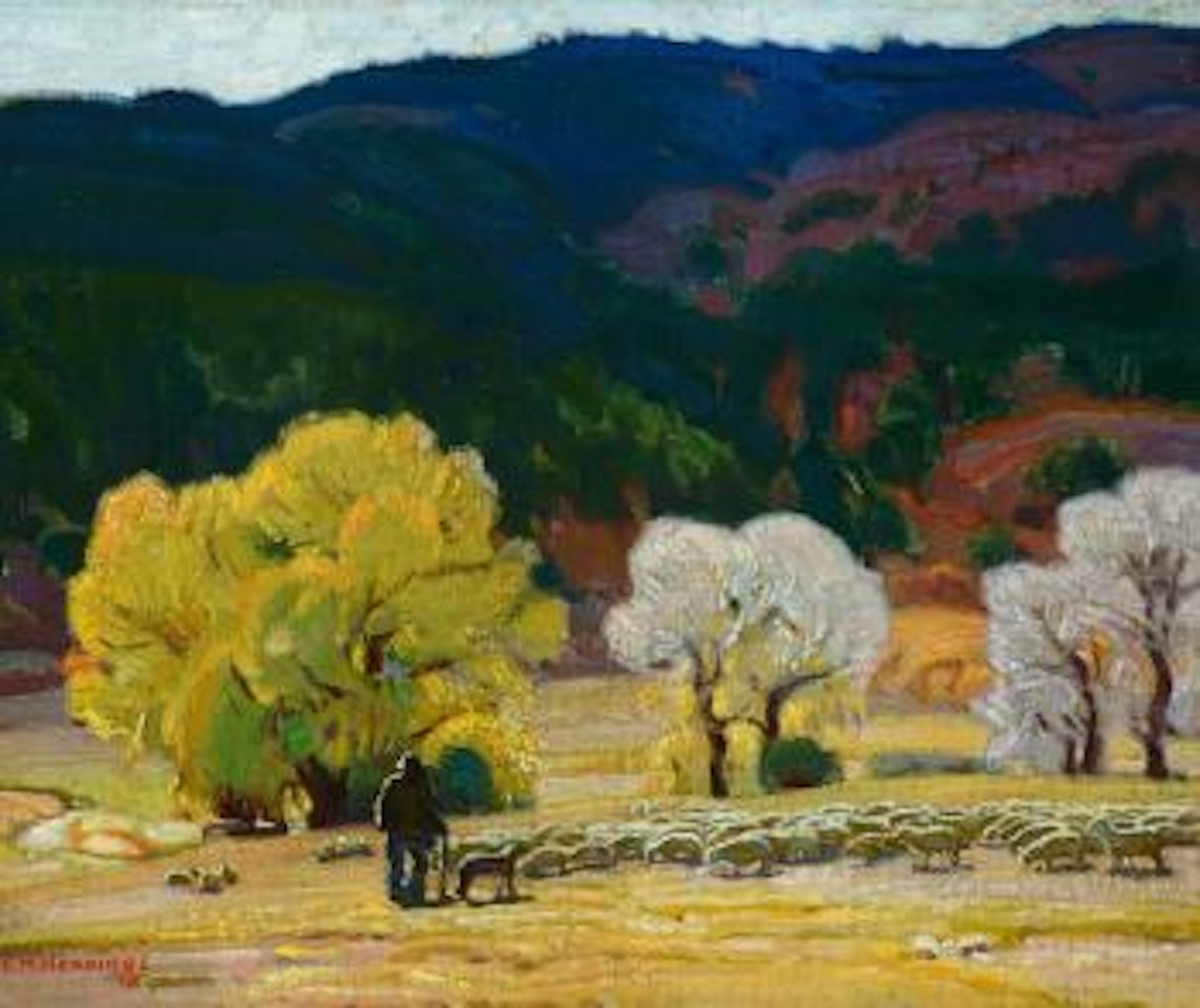 Taos Canyon by Ernest Martin Hennings
