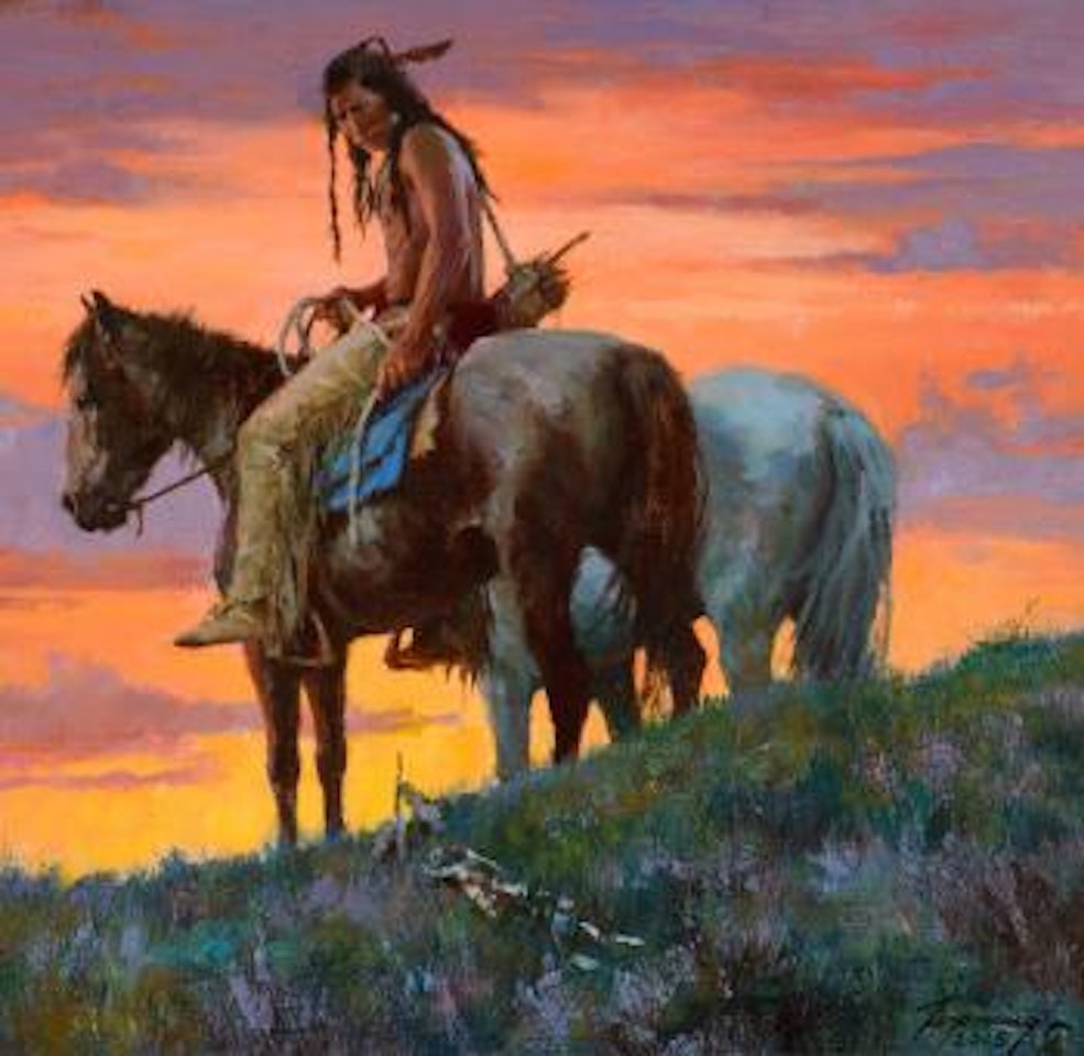 Sign Along the Trail (2005) by Howard A Terpning
