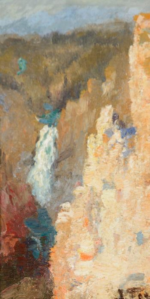 Yellowstone Falls; El Capitan by John Fery
