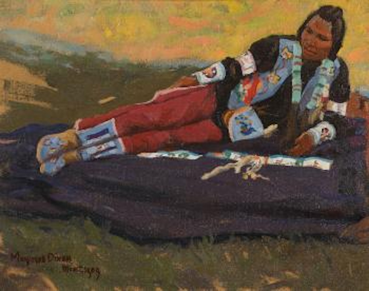 Flathead Brave (1909) by Maynard Dixon