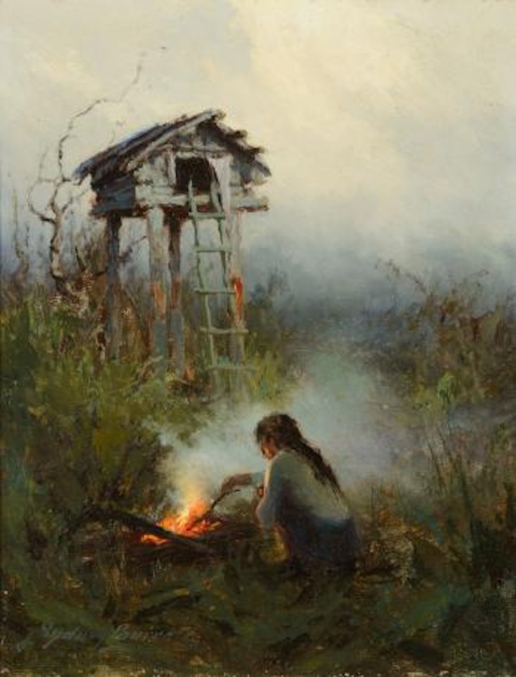 Winter Cache by Sydney Mortimer Laurence