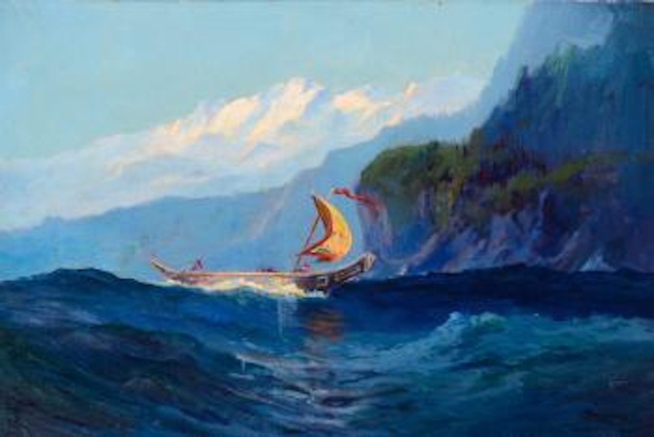 Chilkat Indian Canoe (1939) by Sydney Mortimer Laurence