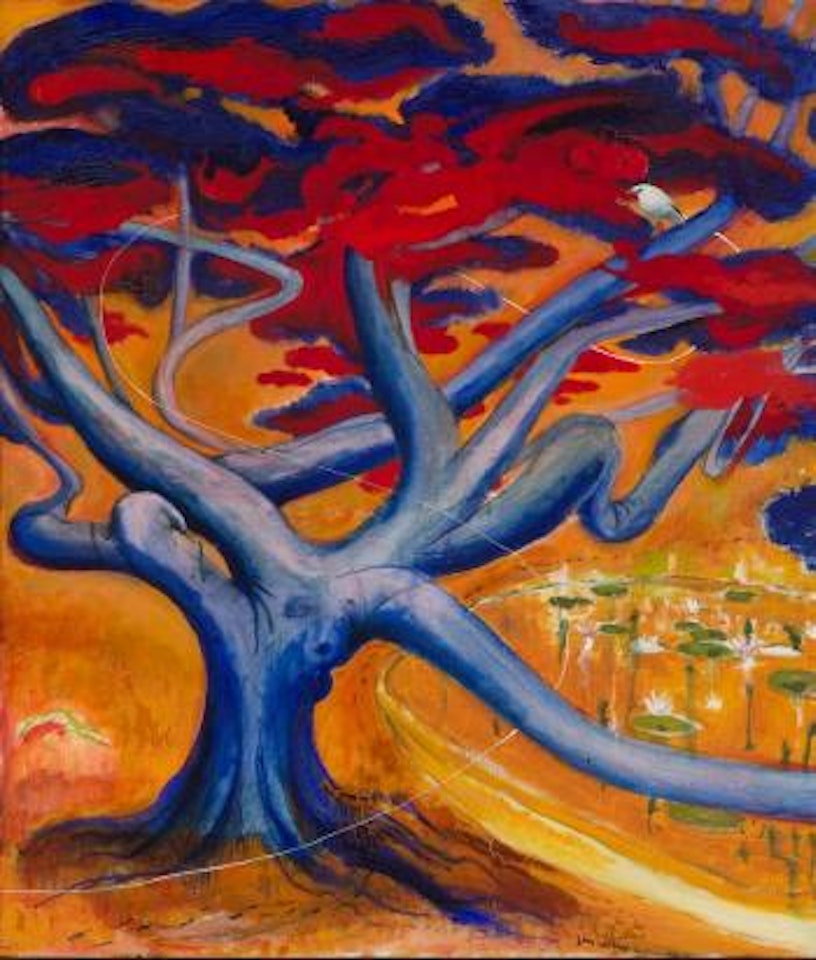 The Arrival – A Glimpse in the Botanical Gardens by Brett Whiteley