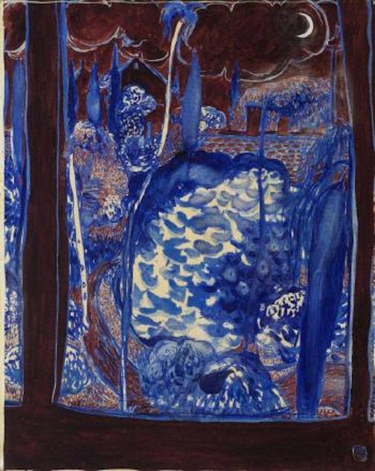 The Blue Garden by Brett Whiteley