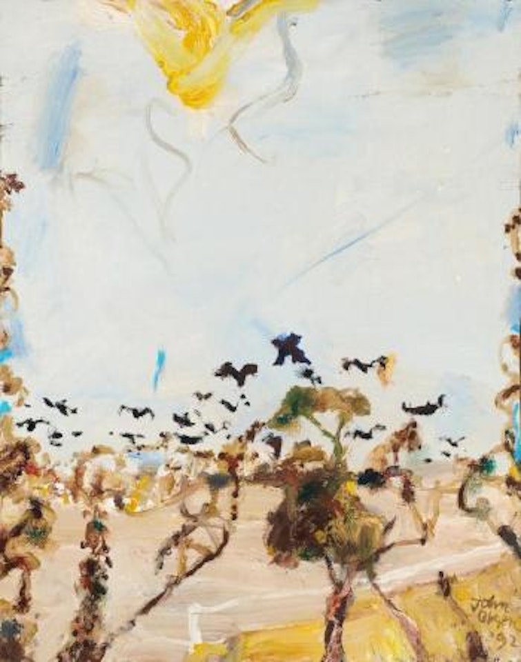 Crows Over Rydal by John Olsen