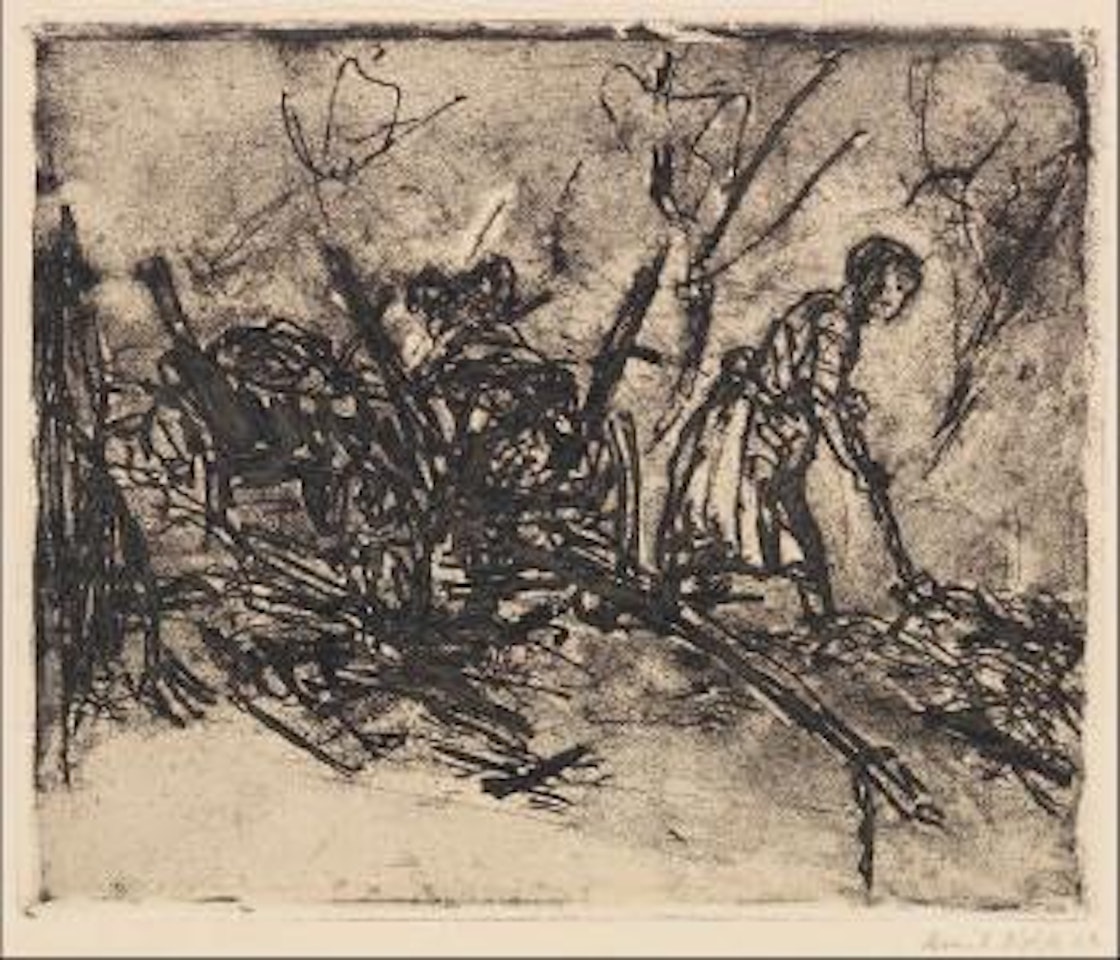 Düngerwagen by Emil Nolde