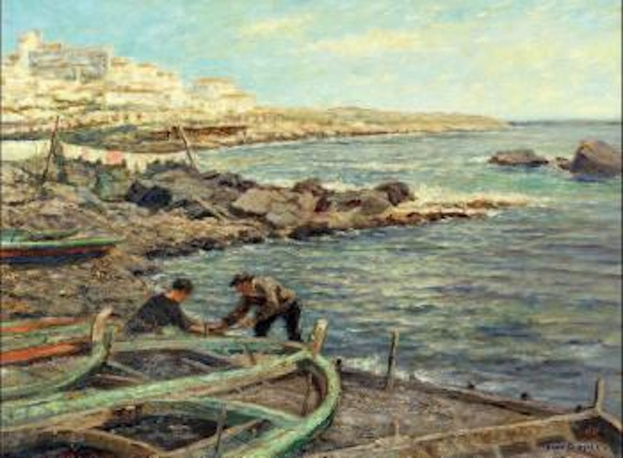 Aci Trezza - Fischerdorf bei Catania, Sizilien by Otto Pippel