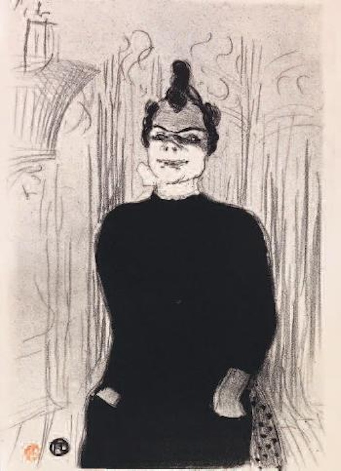 A la Gaieté Rochechouart: Nicolle by Henri de Toulouse-Lautrec