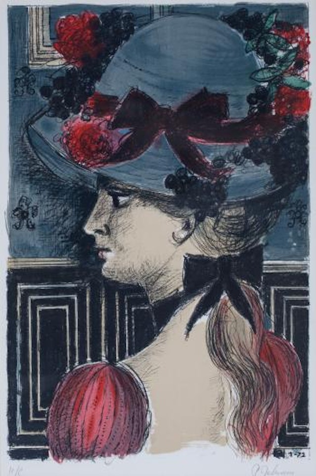 Chapeau 1900 by Paul Delvaux