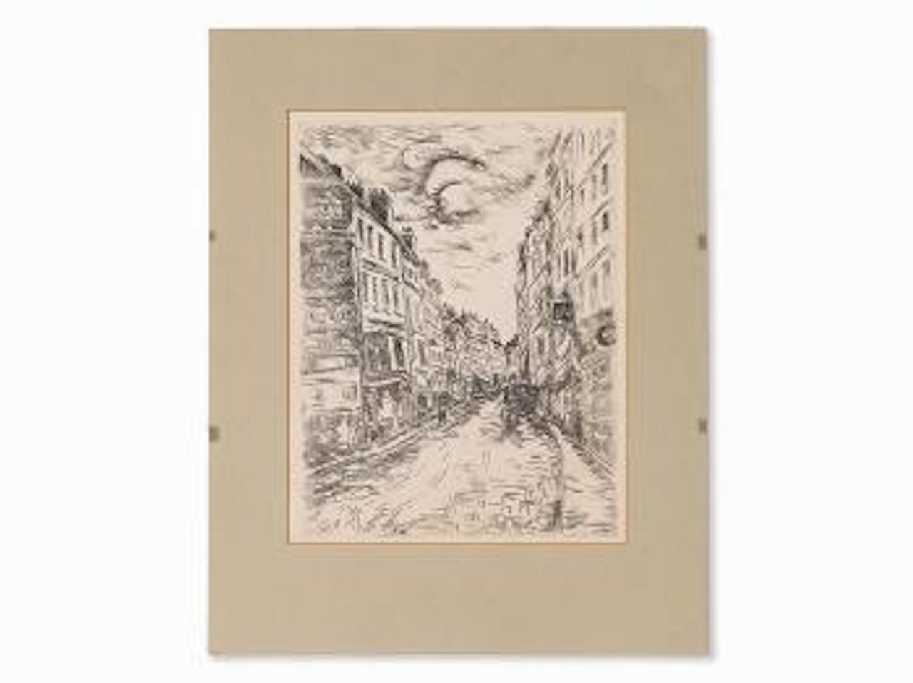 Rue De Glacière by Maurice de Vlaminck