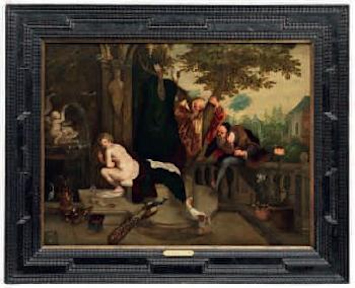 Susanna und die beiden Alten by Jan Brueghel the Younger