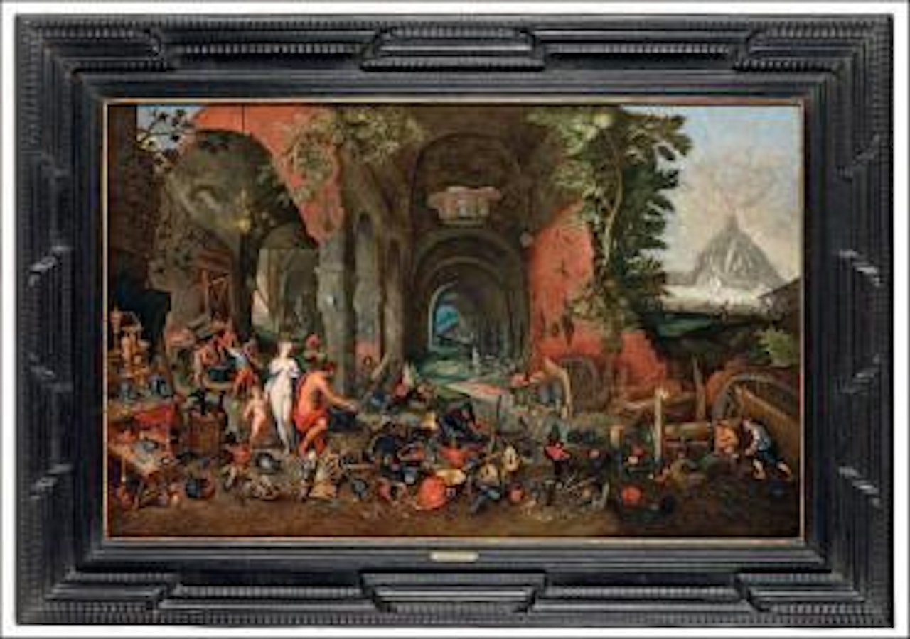 Venus in der Schmiede des Vulkan by Jan Van Kessel The Elder