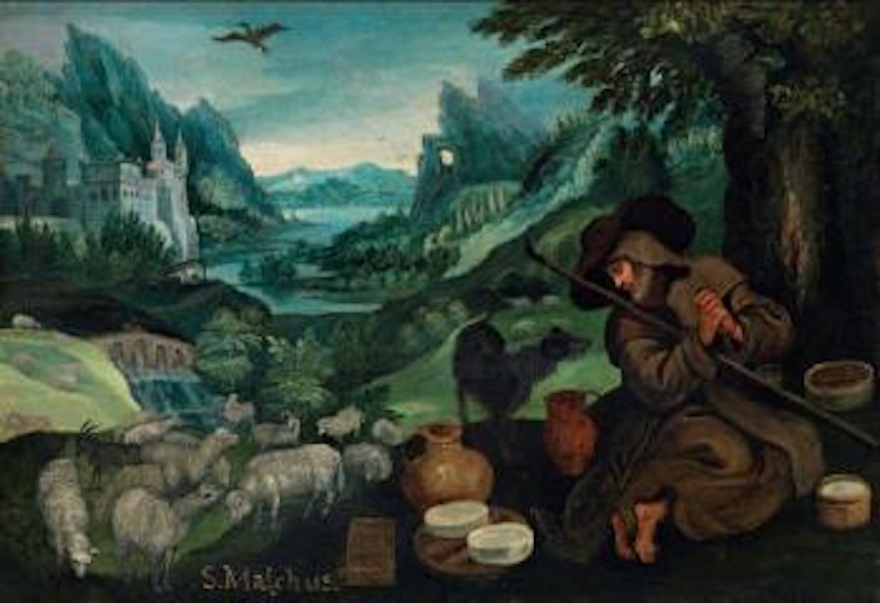 Der heilige Malchus by Jan Brueghel the Younger