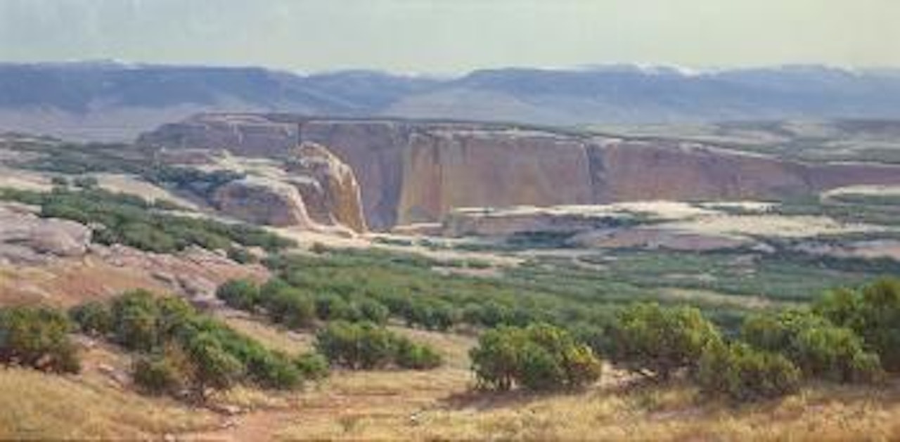 Southwestern Landscape by Clyde Aspevig
