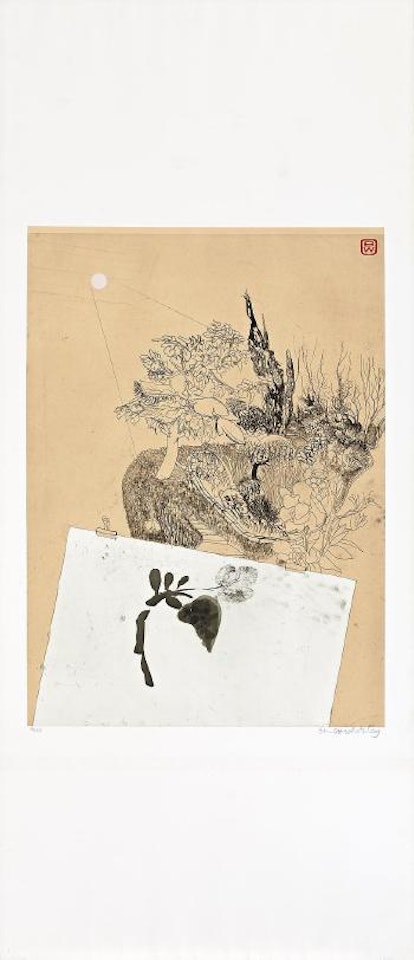 Garden in Rome by Brett Whiteley