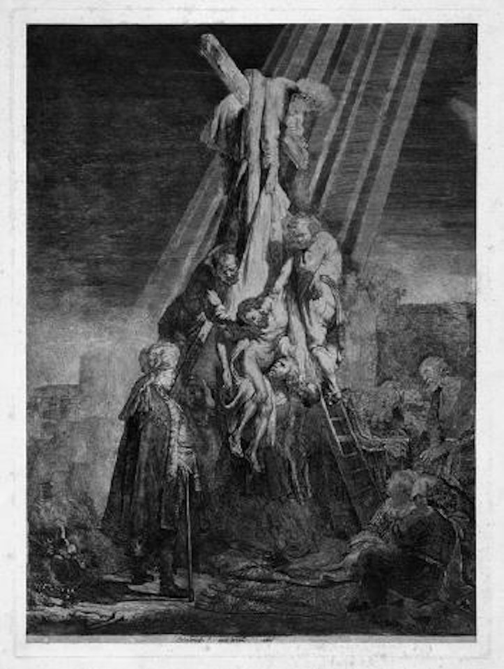 Die Große Kreuzabnahme by Attributed to Rembrandt Harmensz van Rijn
